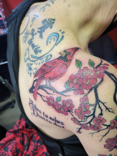 Explore saw movie tattoo ideas, creative tattoo ideas in Staunton, available at Scarlet Moon Tattoos LLC