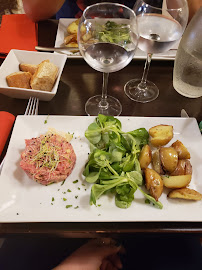 Steak tartare du Restaurant français La Pie Noir à Paris - n°16
