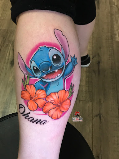 Explore tattoo ideas female thigh, creative tattoo ideas in Atlanta, available at Golden Anchor Tattoo