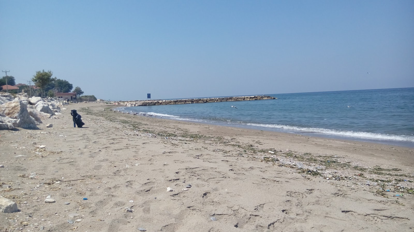 Fotografija Kursunlu Mahalle Plaji z turkizna čista voda površino