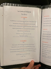 Restaurant Les Jardins de l'Orangeraie à Roquebrune-sur-Argens - menu / carte