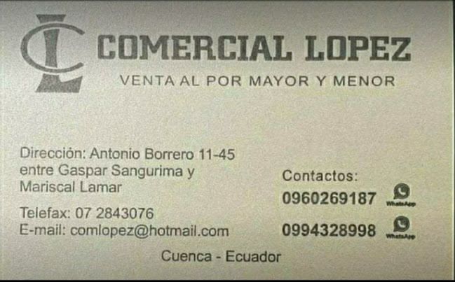 Opiniones de Comercial López (Cesar López) en Cuenca - Tienda de electrodomésticos