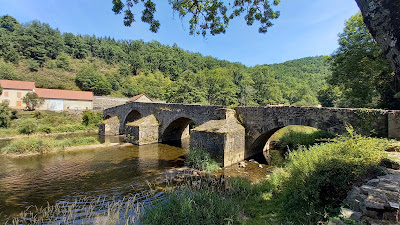Pont Roman à Saint-Rémy-de-Blot