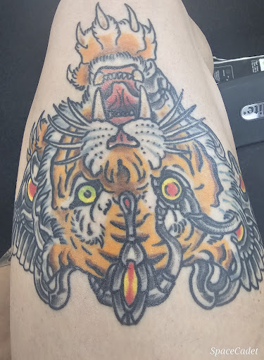 Explore elbow tattoo ideas men, creative tattoo ideas in Orange Park, available at Fantasy Tattoo and Piercing