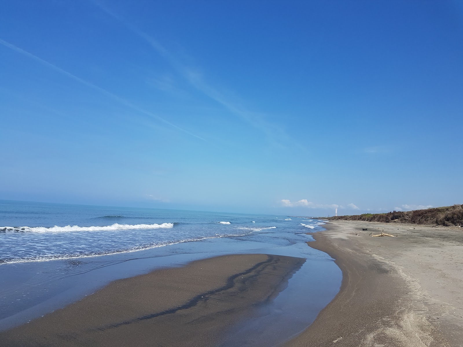 Φωτογραφία του Montalto Marina beach II με καφέ άμμος επιφάνεια