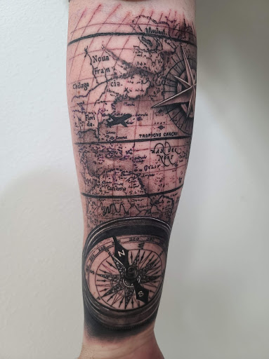 Explore orion tattoo ideas, creative tattoo ideas in Wesley Chapel, available at Inkjutsu Tattoo Studio