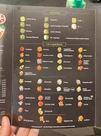 Carte du Eat Salad à Pau