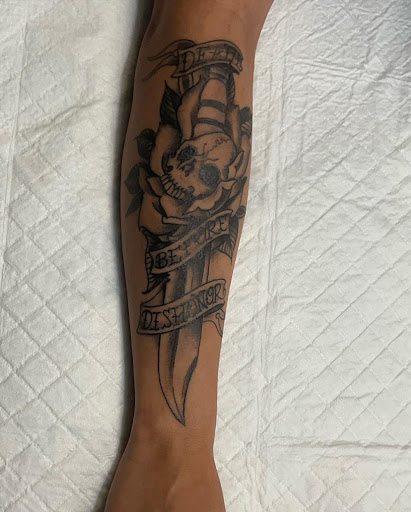 Explore twin miscarriage tattoo ideas, creative tattoo ideas in Goose Creek, available at Red Kirin Tattoo