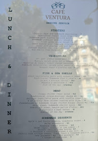 CAFÉ VENTURA à Paris carte