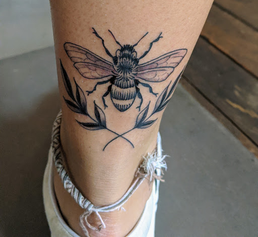 Explore engine tattoo ideas, creative tattoo ideas in Savannah, available at Anonymous Tattoo