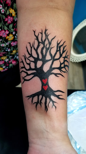 Explore davinci tattoo ideas, creative tattoo ideas in Chicago Ridge, available at Etched In Skin LLC