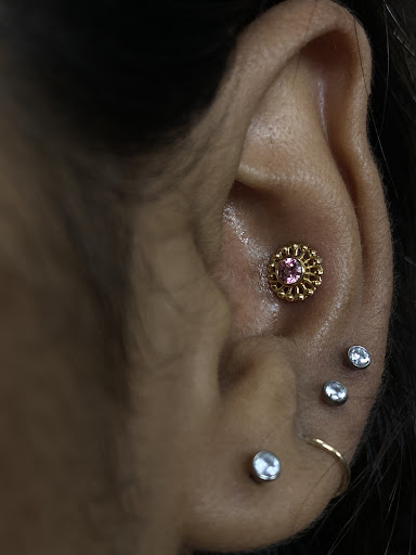 Explore floral tattoo ideas for females, creative tattoo ideas in Houston, available at Body Art Piercing Studio