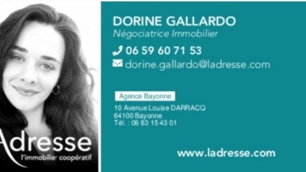 Dorine GALLARDO _ Immobilier à Bayonne (Pyrénées-Atlantiques 64)
