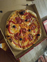 Pepperoni du Pizzas à emporter Pizza la Vespa à Hurigny - n°1