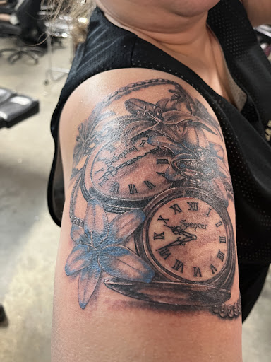 Explore tattoo ideas for a grandmother, creative tattoo ideas in Scarborough, available at Leviathan Tattoo