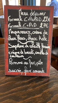 Restaurant français Sellae à Paris (la carte)