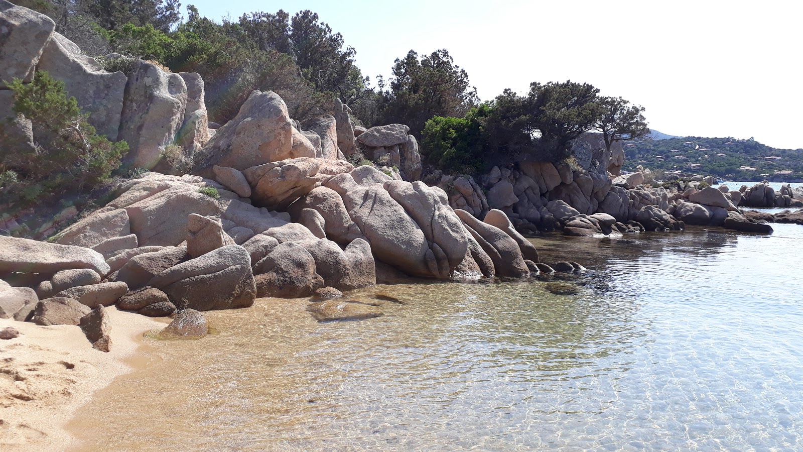 Zdjęcie Spiaggia delle Formiche z powierzchnią turkusowa czysta woda