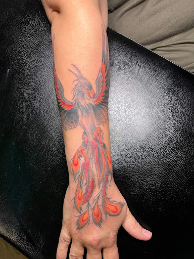 Explore tattoo ideas for thigh, creative tattoo ideas in Cape Coral, available at UNRIVALED INK