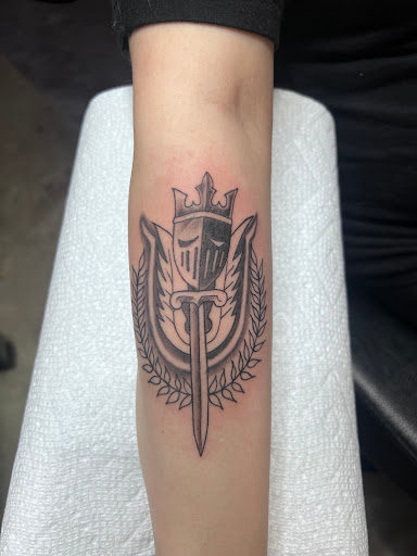 Explore heath ledger joker tattoo ideas, creative tattoo ideas in Allen Park, available at Lucky 38 tattoos