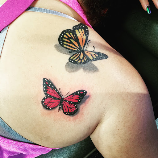 Explore halloween pumpkin tattoo ideas, creative tattoo ideas in Tucson, available at Jesses Tattoos & Tattoo Supplies