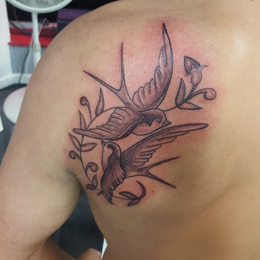 Explore 4 brothers tattoo ideas, creative tattoo ideas in Yorktown, available at Army Navy Tattoo