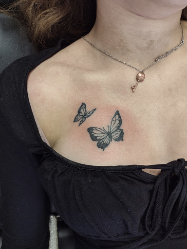 Explore tan tattoo ideas, creative tattoo ideas in Owosso, available at Twisted ink tattoo