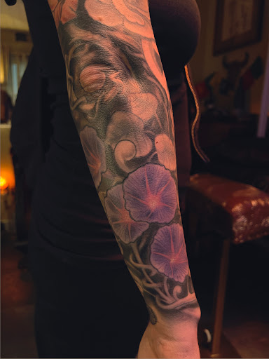 Explore eagles tattoo ideas, creative tattoo ideas in Hudson, available at The Bohemian Social Club