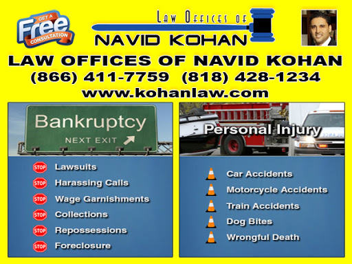 Bankruptcy Attorney «Law Offices of Navid Kohan», reviews and photos