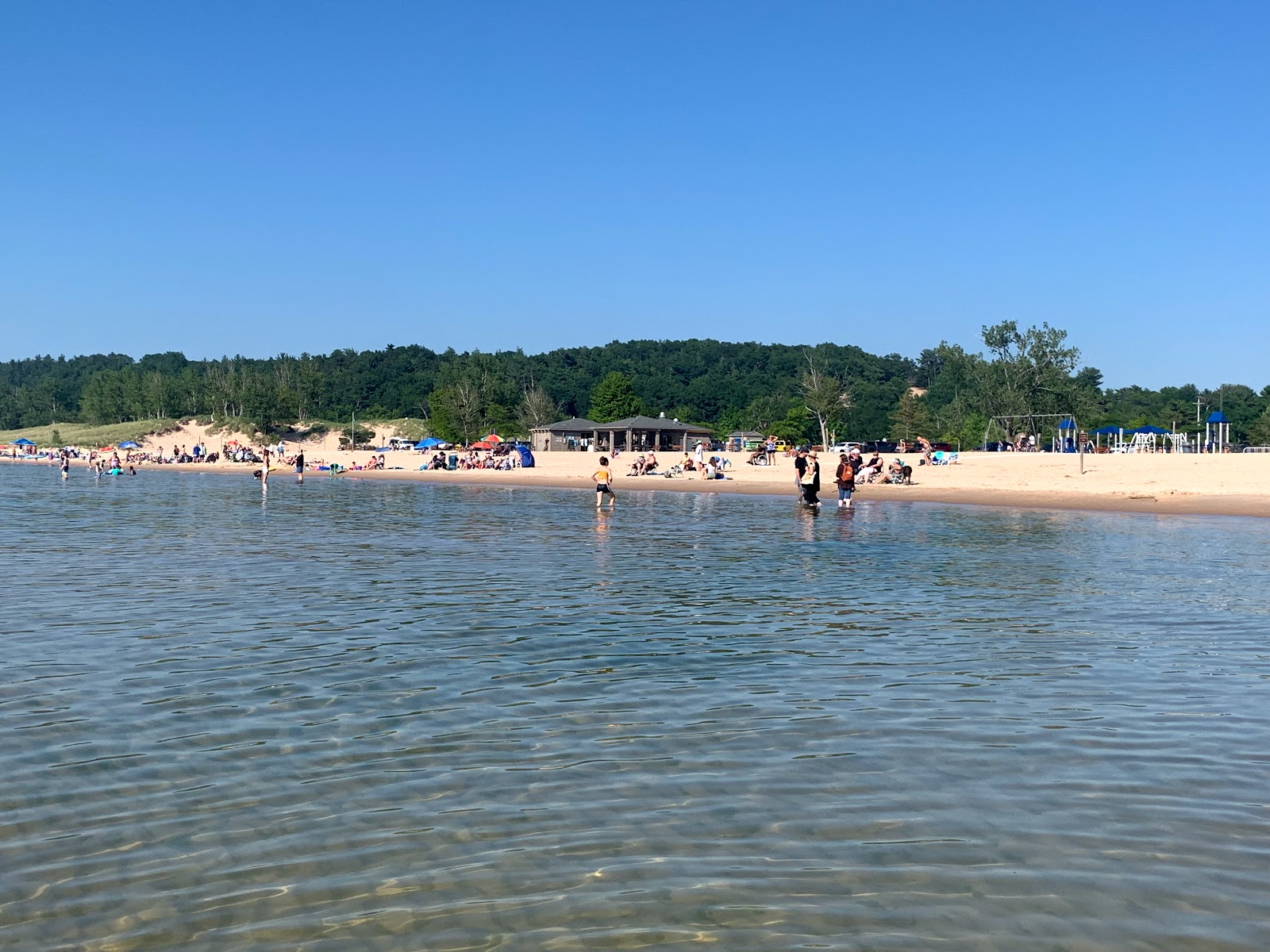 Photo of Mears Beach with long straight shore