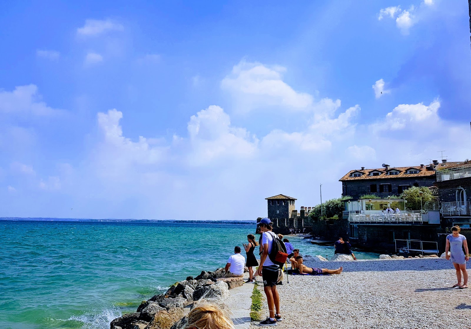 Foto de Spiaggia del Prete y el asentamiento