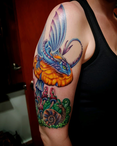 Explore chest tattoo ideas for guys, creative tattoo ideas in Clawson, available at Eternal Tattoos