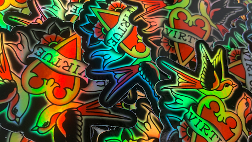 Explore leg sleeve tattoo ideas men, creative tattoo ideas in Stafford, available at Virtue Tattoo