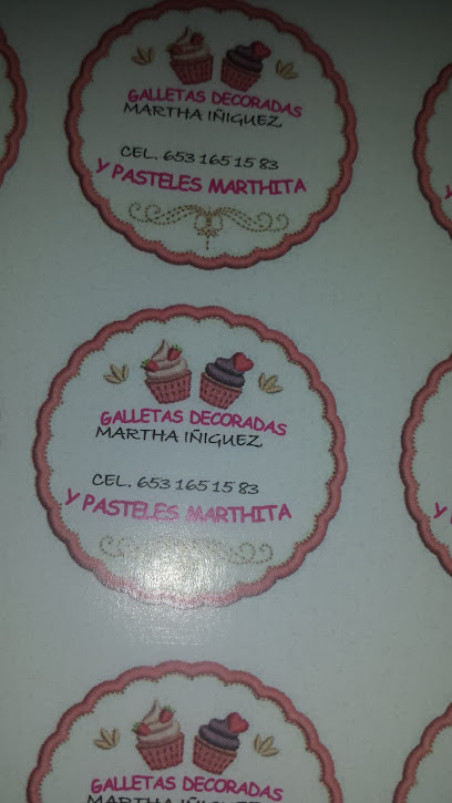 Galletas decoradas y pasteles martitha