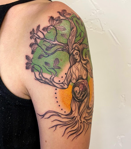 Explore design ideas tattoo, creative tattoo ideas in Scipio Center, available at Ace of Wands Private Tattoo & Tarot Studio . Appointment Only