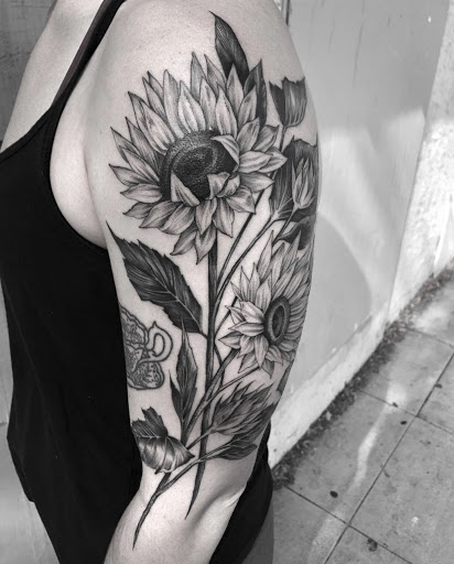 Explore buttocks tattoo ideas, creative tattoo ideas in Los Angeles, available at Blxck Haus Tattoo