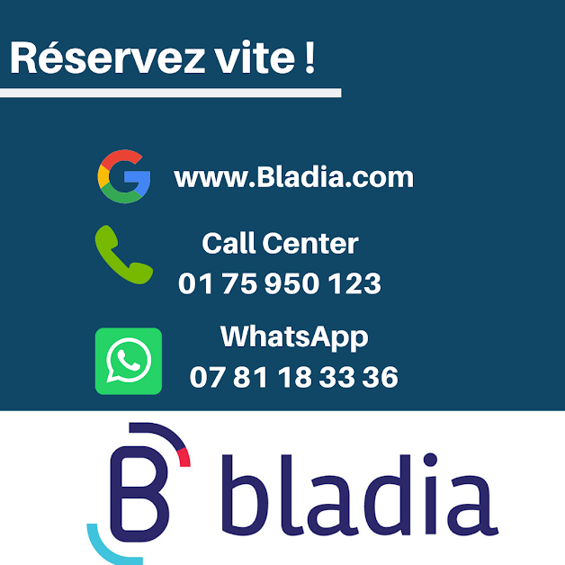 Bladia.com réservation de billet de bateau à Amiens