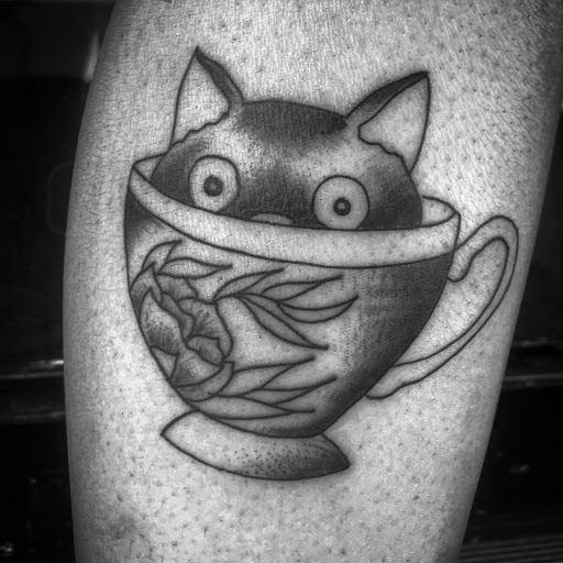 Explore hand tattoo ideas for man, creative tattoo ideas in Atlanta, available at Big Cat Tattoo