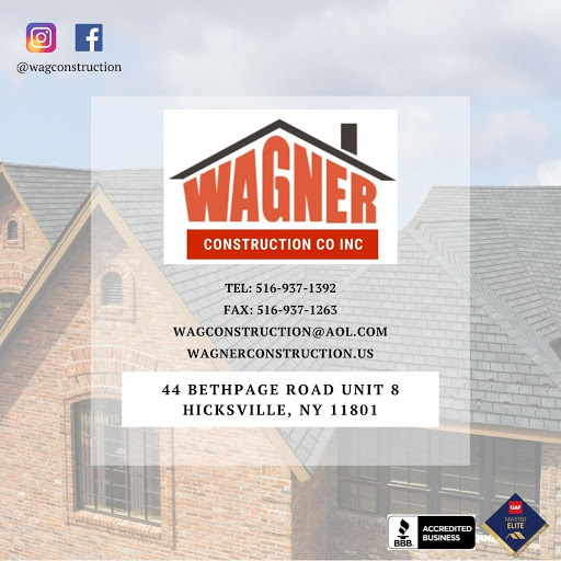 Construction Company «Wagner Construction Co», reviews and photos, 71 E Barclay St, Hicksville, NY 11801, USA