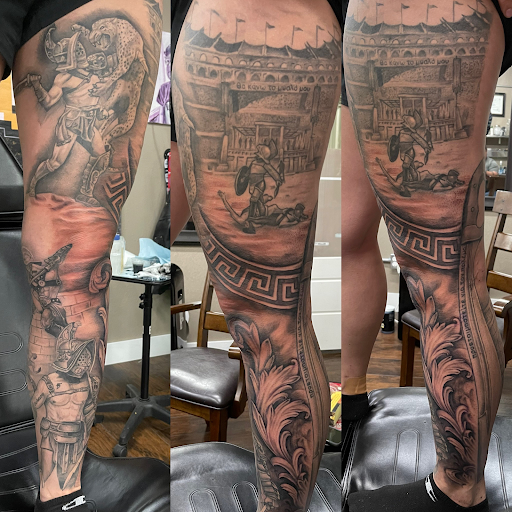 Explore witch tattoos ideas, creative tattoo ideas in Roanoke, available at Saint Cecilias Art Studio