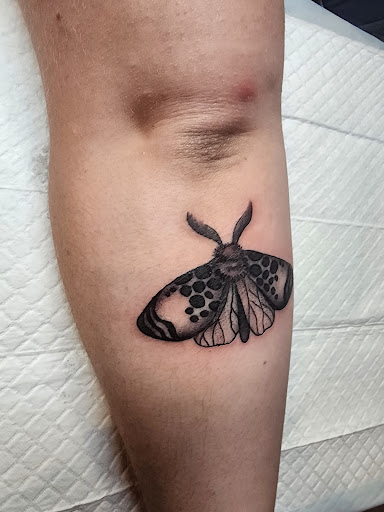 Explore mens angel tattoo ideas, creative tattoo ideas in Minocqua, available at Walking Arts Tattoos