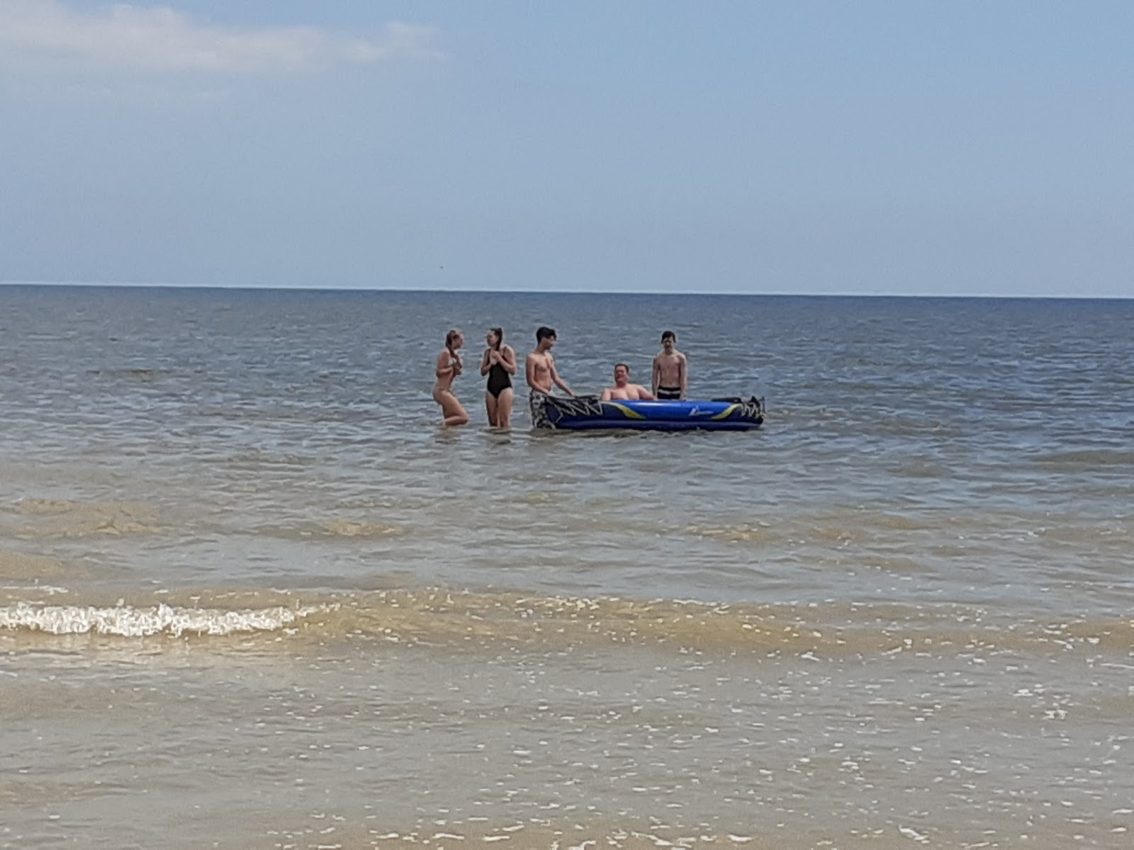 Fotografie cu Greatstone beach și așezarea