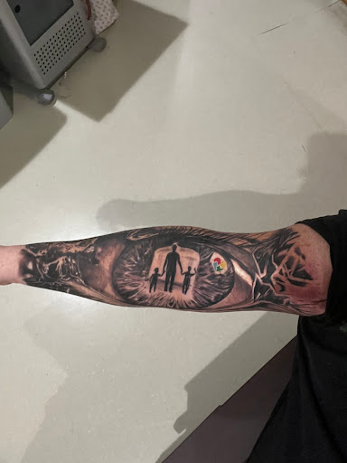 Explore urban tattoo ideas, creative tattoo ideas in Goose Creek, available at Red Kirin Tattoo