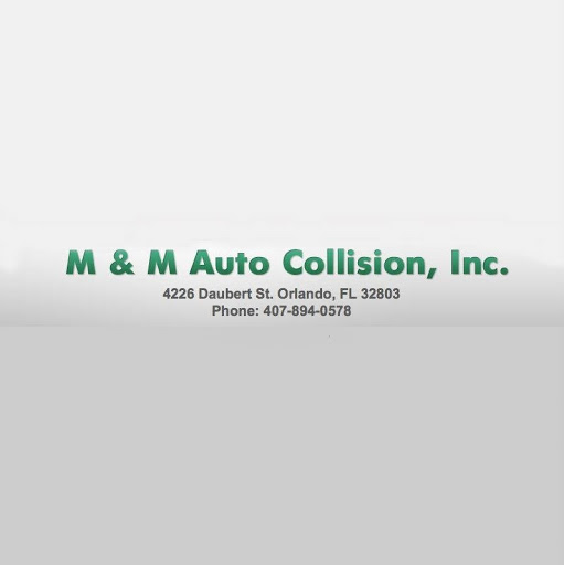 Auto Body Shop «M & M Auto Collision, Inc.», reviews and photos, 4226 Daubert St, Orlando, FL 32803, USA