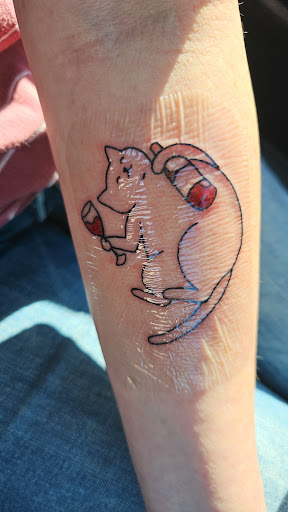 Explore cool small face tattoo ideas, creative tattoo ideas in Meridian, available at Burn The Boats Tattoo