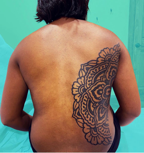 Explore forgiven tattoo ideas, creative tattoo ideas in Marietta, available at The Queen Bee Tattoo and Piercing Parlour