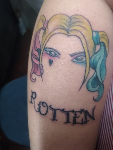 Explore hunting tattoo sleeve ideas, creative tattoo ideas in Murray, available at Gallery X Art Collective