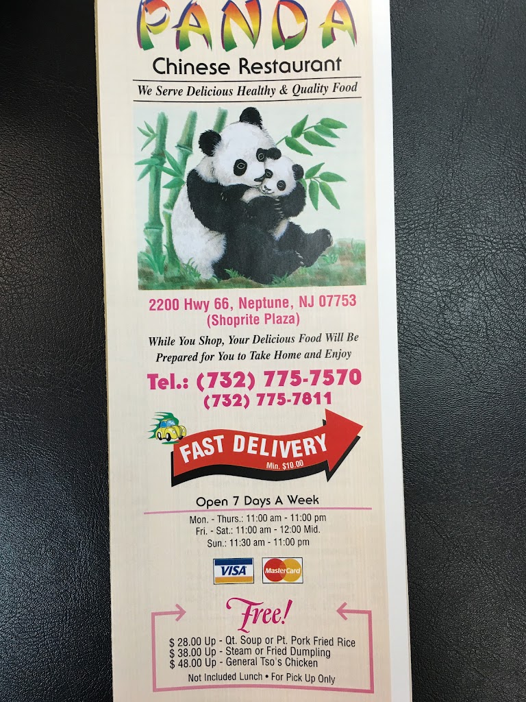 Panda Chinese Restaurant 07753