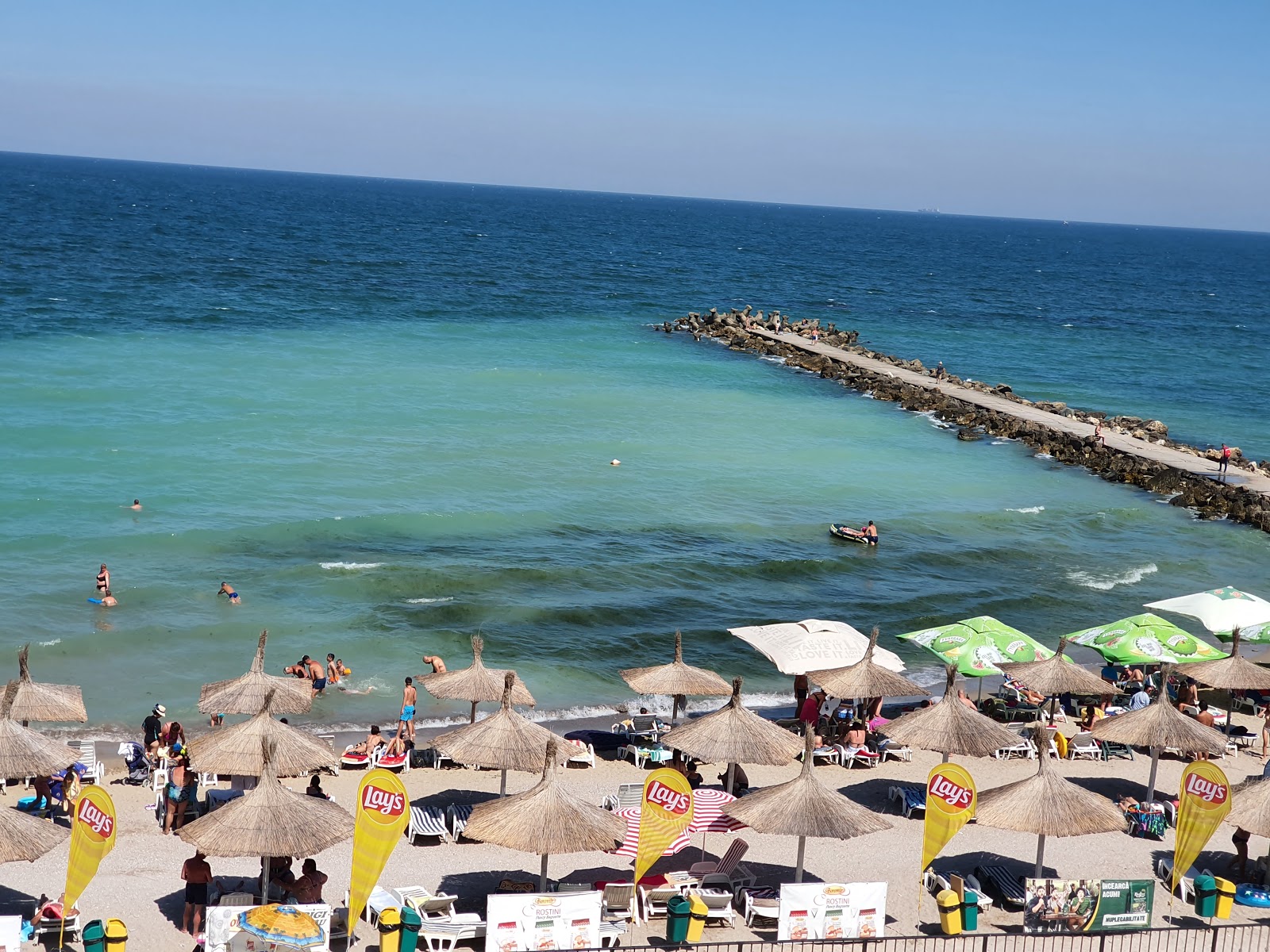 Zdjęcie Eforie Sud beach z poziomem czystości niski