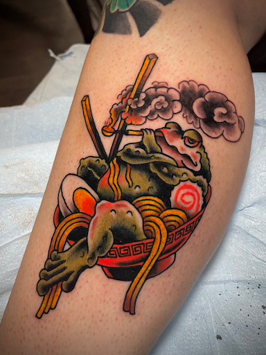 Explore husband wife matching tattoo ideas, creative tattoo ideas in Delmar, available at Resolute Tattoo