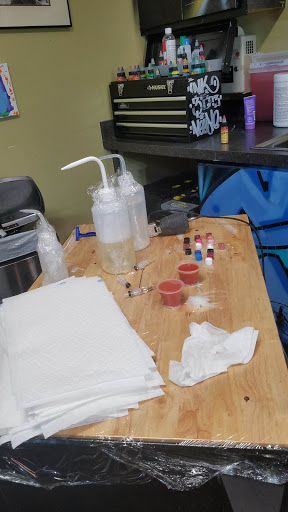 Explore star tattoo cover up ideas, creative tattoo ideas in East Lansing, available at Ink & Needle East